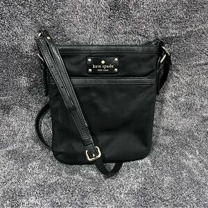 Kate Spade New York Union Square nylon crossbody bag black